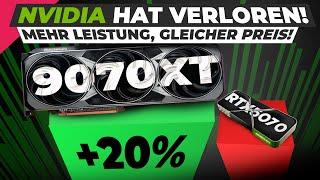 RX 9070 XT für 750€? 20% schneller als die RTX 5070 Ti! AMD zerlegt Nvidia!