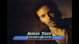 Bruce Springsteen "Human Touch" and "Lucky Town" albums on CBS This Morning 3-26-92