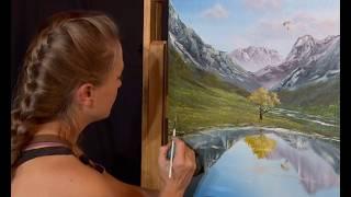 Oil Painting Tutorial #19 “Mirror Lake” by Kaylee Rakowski