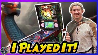 Dungeons & Dragons Pinball First Impressions w/ Seth Davis & Zach Sharpe | Stern Pinball CES 2025