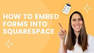 How to embed forms on Squarespace | Code Block Tutorial