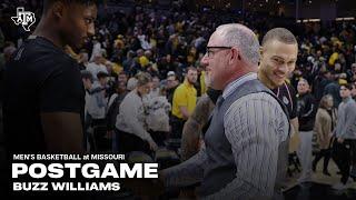 Missouri Postgame: Buzz Williams, Wade Taylor