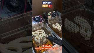 Churros with ice cream in Paranaque!How to Make #churros into a #business #food #ideas