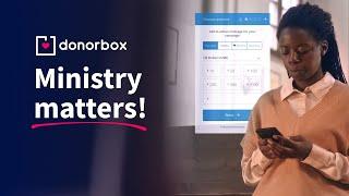 Ministry Momentum! Church Fundraising Made Simpler | Donorbox