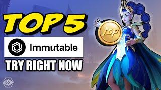 5 Crypto Games On Immutable You Can Try Right Now!