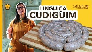 COMO FAZER LINGUIÇA CUDIGUIM DE PORCO | RECEITA DE CUDIGUIM OU CODEGUIM CASEIRA | CHARCUTARIA