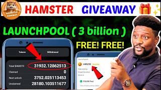 Hamster Kombat FREE Tokens - Hamster Kombat Binance launchpool