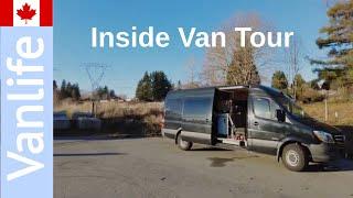 Inside Van Tour | Stealth Sprinter DIY Campervan