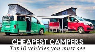 10 Cheapest Camping Vehicles and Conversion Kits to Start Your Van Life