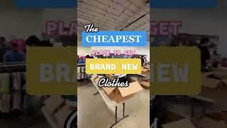 How to Get Cheap Clothes - Warehouse Sales #stepmobile #moneyhacks #moneytips #cheapclothes #cheap