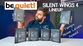 BeQuiet! Silent Wings 4 Fan Line-Up // Overview and Testing