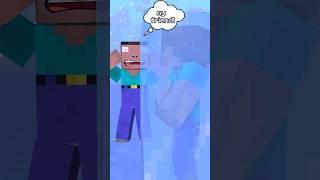 HELP Herobrine And His Friends From Ice Land #friendship #shorts #trending #anime