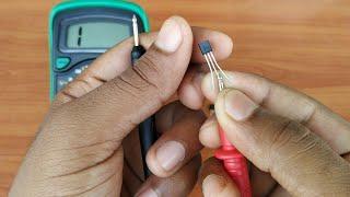 Multimeter से Transistor कैसे चेक करें || How to check transistor with Multimeter