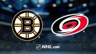 Pastrnak nets hat trick as Bruins rally to beat Canes