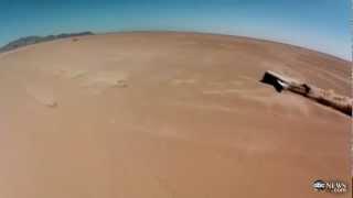 boeing 727 Crash test desert