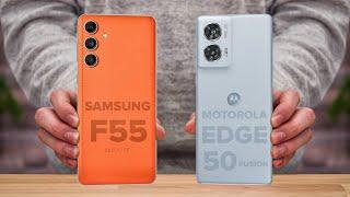 Samsung F55 Vs Motorola Edge 50 Fusion || Full Comparison  Which one is Best?