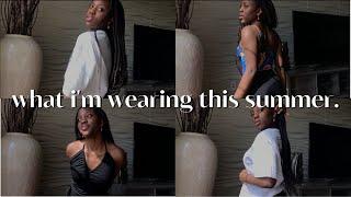 SUMMER 2022 TRY-ON CLOSET HAUL | h&m, zara, garage and more