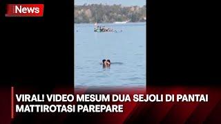 Pasangan Sejoli Viral Tertangkap Kamera Berbuat Mesum di Pantai Mattirotasi Parepare