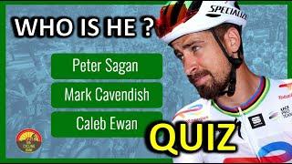 How MANY PRO CYCLISTS Can You Guess? Pro Cycling Quiz