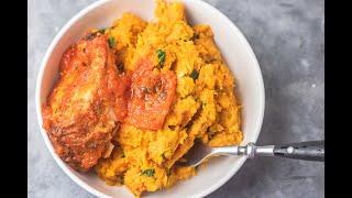 Yam Porridge (Asaro) - How To Make Yam Porridge With Spinach