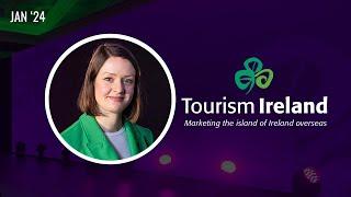 Interview with Tourism Ireland’s Alice Mansergh to discuss plans for 2024