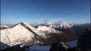 torridon horns of alligin scotland mountains