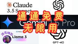 11种（收费）主流大模型免费用，无任何限制，支持文本分析与正版无差别。