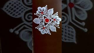 simple muggulu  mini rangoli  #shorts #trending #kolam #rangoli #muggulu #art