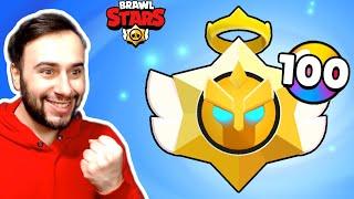 ZENGİN HESABA 100 TANE MELEK STAR HEDİYESİ ALDIM  - BRAWL STARS