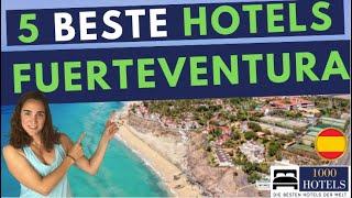 5 beste Hotels Fuerteventura: Iberostar, Sheraton, Barcelo Royal Level, Secrets Bahía, Elba Golf