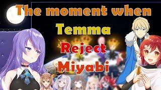 The Moment when Temma Reject Miyabi infront of HoloID... (HoloID X HoloStars Collabo Mario Kart)