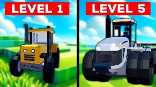 Driving EVERY Tractor in Farming and Friends (Roblox)