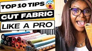 Easy steps to cut Fabric professionally! Amazing Results.