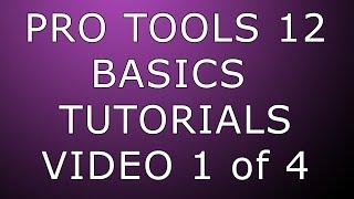 Pro Tools 12 Basics Setup & Recording (1080p quality)