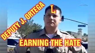 "NEW CONTENT" DEPUTY J.ORTEGA SHOWING HIS DISDAIN FOR THE CONSTITUTION AND THE PUBLIC GETS AN EARFUL