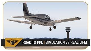 [XP11 60FPS] I lost 300lbs (136kg) & now I'm learning to fly! Road to PPL, Ep. 1 - Sim vs Real Life.