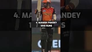 Most Runs for SRH in IPL - David Warner, Kane Williamson #sunrisershyderabad #ipl2023