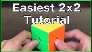 How to Solve a 2x2 Rubik's Cube - New, Easier Method in HD