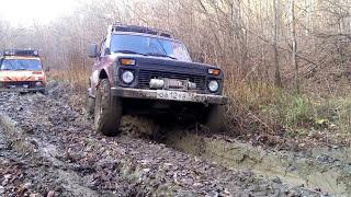 Silent hunting for mushrooms. Comparison of rubber on the Niva. You can not buy cheap dynamic lines