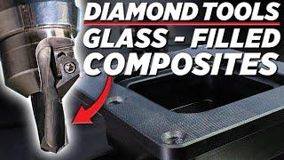 Machining Composites Using PCD Diamond Tooling | BVM 5700 CNC Mill | DN Solutions