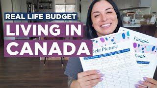 BBP Real Life Budget | Canada + Budget Tips + Budget By Paycheck