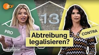 Ungewollt schwanger: Abtreibung legalisieren und § 218 streichen? | 13 Fragen | unbubble