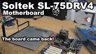 Soltek SL-75DRV4 Purple Ray - This Old Review Board Came Back