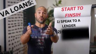 The VA Home Loan Process from Start to Finish