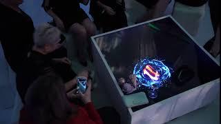 Go2 Productions: HYPERVSN  hologram coffee table