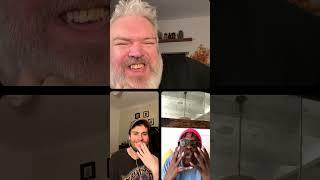 Kristian Nairn instagram live with Leslie Jones and Nathan Foad