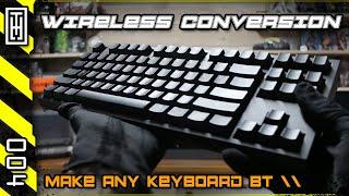 ⌨ Make ANY Keyboard Wireless! - Convert Any USB keyboard to Bluetooth Wireless - DIY Tutorial How To