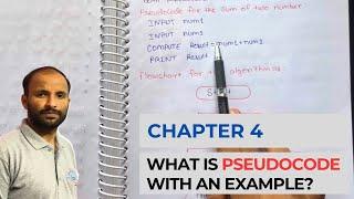 Explain Pseudocode in Problem Solving | Chapter 4 | Class 11th | Computer Science NCERT