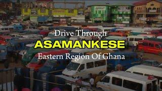 DRIVE FROM ASAMANKESE THROUGH NSAWAM, ABURI ROAD.