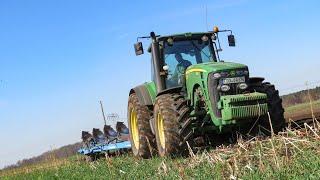 [GoPro] CabView | Maisland Vorbereitung | John Deere 8430 mit Lemken Diamant 11 ️